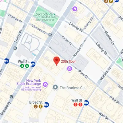 Image de localisation sur la carte