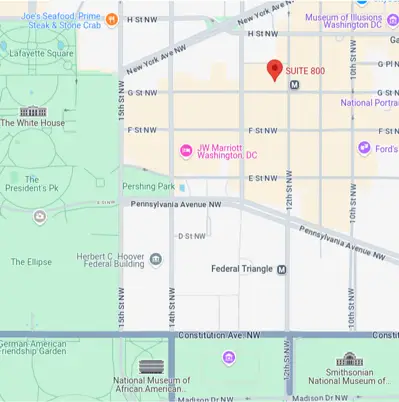 Image de localisation sur la carte